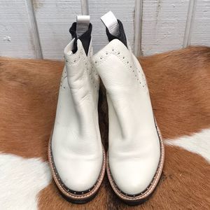 Dolce Vita White Booties